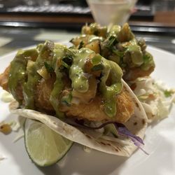 La Frontera - Beer Battered Halibut Tacos