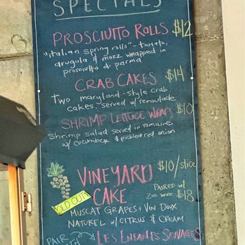 Frank Wine Bar - Specials Menu as of 4/29/26 - Wine Bars Near Me - Portland, Oregon