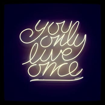 San Francisco Decorator Showcase - neon You Only Live Once sign in teen room - Art Tours Near Me - San Francisco, California San Francisco Decorator Showcase - neon You Only Live Once sign in teen room - Art Tours Near Me - San Francisco, California