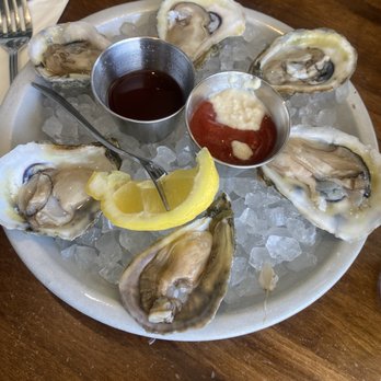Riva Fish House - 1/2 dozen oysters - Seafood Near Me - Santa Cruz, California Riva Fish House - 1/2 dozen oysters - Seafood Near Me - Santa Cruz, California