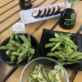 Wazabi Sushi - Orange - Cucumber salad was really good - Sushi Bars Near Me - Orange, California