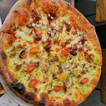 Thunderbolt Pizza - Half and half We Be Jamming! Sicilian Kiss - Pizza Near Me - Long Beach, California Thunderbolt Pizza - Half and half We Be Jamming! Sicilian Kiss - Pizza Near Me - Long Beach, California