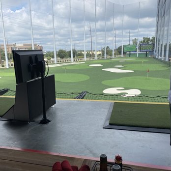 Back 9 Golf & Entertainment - Golf range/course, two huge tvs in the back that we're playing football - Bars Near Me - Indianapolis, Indiana