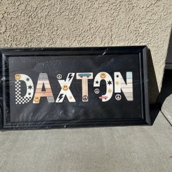 Stellar Signs - Custom baby shower picture.