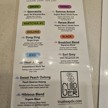 Guilder Cafe - Coffee & Tea Near Me - Portland, Oregon