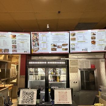 Rosa's Pizza - Front counter and menu - Pizza Near Me - Selma, California