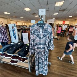 Lane Bryant Outlet - Lil' shopping with my honey. I kinda liked this but she had a one word reply "frumpy" LOL