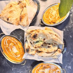 Panj Tara - Our butter chicken & naan are superb!!
