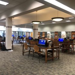 Williamsburg Regional Library - Williamsburg Library - Computer area inside Williamsburg Library