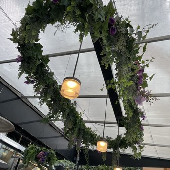 Glowbal - Garden decor is super cute! The vibe is very chic and great for a date night or celebrating a special occasion. - Canadian (New) Near Me - Vancouver, British Columbia