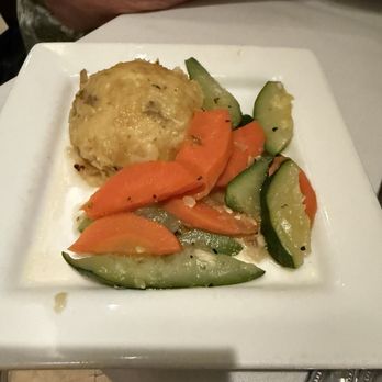 Temptation Restaurant - Side of mashed potato's and veggies - Seafood Near Me - Boca Grande, Florida