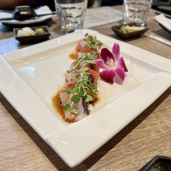 Toyosu - 08/03/2023: Kampachi Carpaccio -- Fresh and flavorful - Sushi Bars Near Me - Walnut Creek, California Toyosu - 08/03/2023: Kampachi Carpaccio -- Fresh and flavorful - Sushi Bars Near Me - Walnut Creek, California