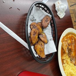 Plantains deep-fried Plantains deep-fried