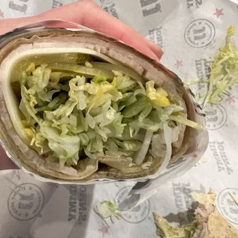 Jimmy John’s - Turkey and Provolone wrap / NO MEAT - Sandwiches Near Me - Roswell, Georgia Jimmy John’s - Turkey and Provolone wrap / NO MEAT - Sandwiches Near Me - Roswell, Georgia