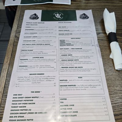 Menu photo 3 The Waffle Lounge Chicago, IL Menu photo 3 The Waffle Lounge Chicago, IL