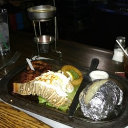 Flame Restaurant & Bar - 8 oz sirloin and lobster tail