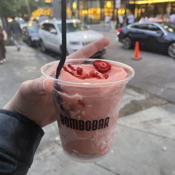 BomboBar - Strawberry Lemonade Italian Ice - Desserts Near Me - Chicago, Illinois BomboBar - Strawberry Lemonade Italian Ice - Desserts Near Me - Chicago, Illinois