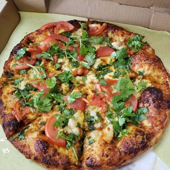 Thai Curry Pizza - Tom Yum chicken pizza - Pizza Near Me - Long Beach, California Thai Curry Pizza - Tom Yum chicken pizza - Pizza Near Me - Long Beach, California