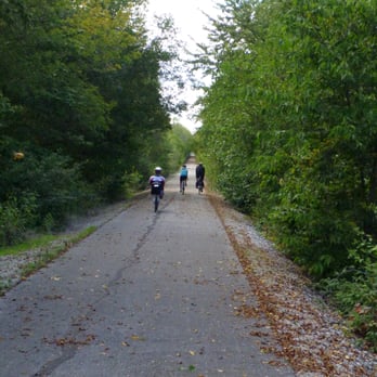Cardinal Greenway - Typical trail - straight and flat - Parks Near Me - Muncie, Indiana