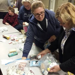 St. John's Lutheran Church - Creating care kits for people experiencing homelessness.