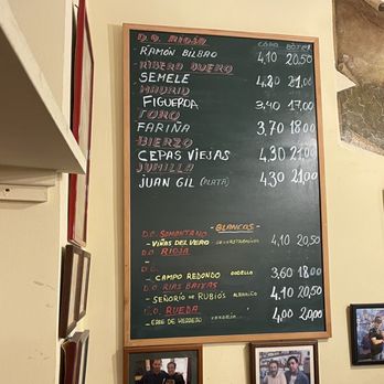 Casa Julio - Drink menu - Tapas Bars Near Me - Madrid, M Casa Julio - Drink menu - Tapas Bars Near Me - Madrid, M