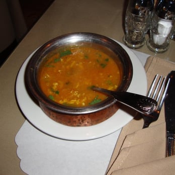 Taj Mahal - Mullgitawny Maghlai Soup Jan 23rd 2010 - Indian Near Me - Louisville, Colorado