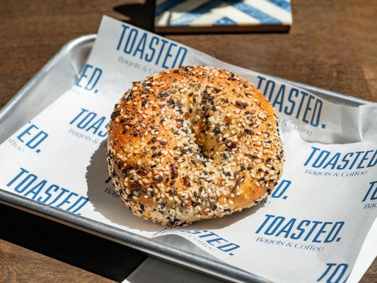 TOASTED. Bagels & Coffee by null