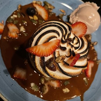 Mayan Cafe - Bread Pudding Dessert - Latin American Near Me - Louisville, Kentucky