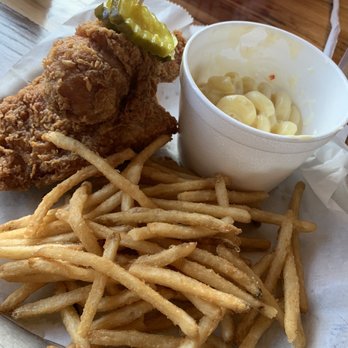 Tumble 22 Chicken Joint - 1/4 Dark, Mac N Cheese, Fries - Chicken Wings Near Me - Austin, Texas Tumble 22 Chicken Joint - 1/4 Dark, Mac N Cheese, Fries - Chicken Wings Near Me - Austin, Texas