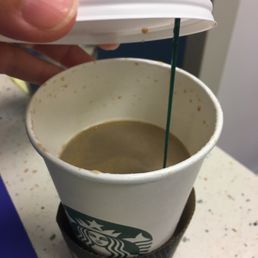 I ordered a grande cafe mocha and it's only a little over half full!! I just paid for half of a grande!! Rip off