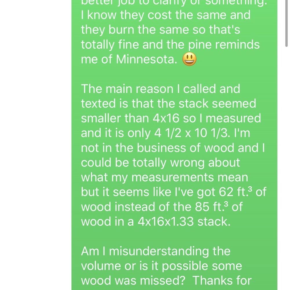 Firewood by Jerry - Text thread with firewood by Jerry - Firewood Near Me - Phoenix, Arizona Firewood by Jerry - Text thread with firewood by Jerry - Firewood Near Me - Phoenix, Arizona