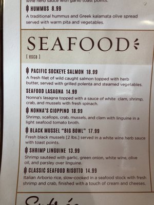 Menu photo 8 Nonna's Springfield, MO