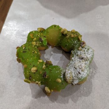 Paris Baguette - Pistachio mochi donut - Bakeries Near Me - Naperville, Illinois