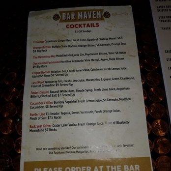 Bar Maven - Cocktails - Bars Near Me - Portland, Oregon Bar Maven - Cocktails - Bars Near Me - Portland, Oregon
