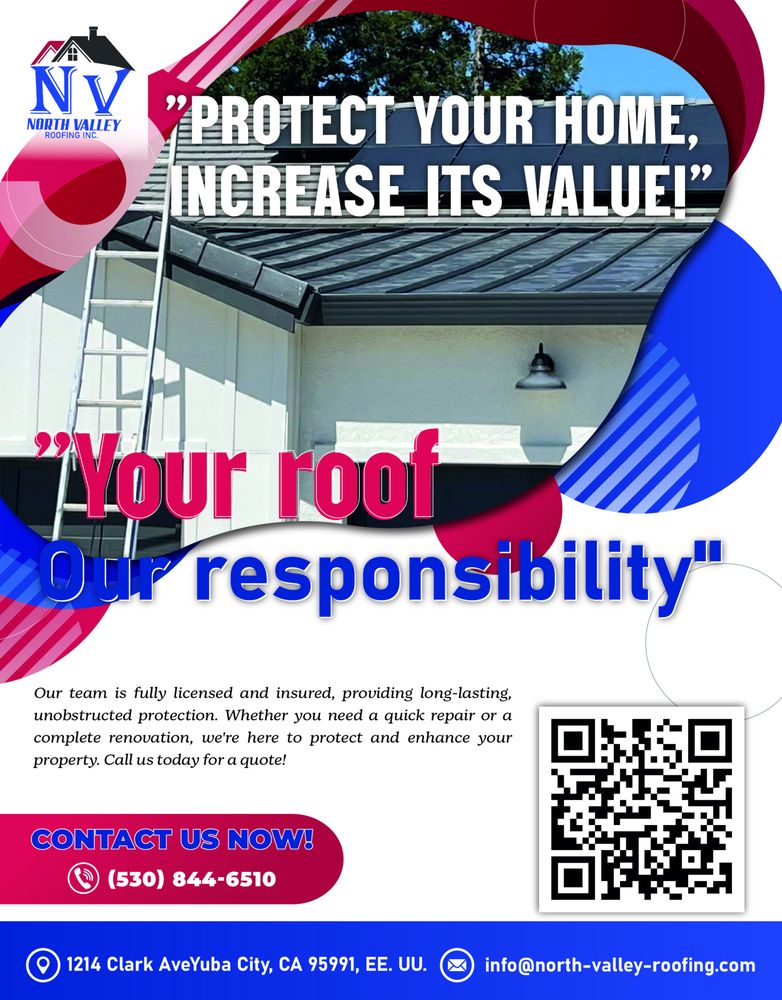Slide of North Valley Roofing