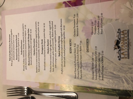 Menu photo 4 La Familia Restaurant Cumberland, RI Menu photo 4 La Familia Restaurant Cumberland, RI
