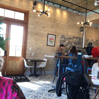Red Light Coffee Roasters - Seating, roasting area. - Coffee Roasteries Near Me - Galveston, Texas Red Light Coffee Roasters - Seating, roasting area. - Coffee Roasteries Near Me - Galveston, Texas