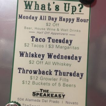 The Speakeasy - Speakeasies Near Me - Novato, California