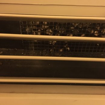 Fairfield by Marriott Inn & Suites Wilmington/Wrightsville Beach - The air conditioning unit full of dust and mold. - Hotels Near Me - Wilmington, North Carolina Fairfield by Marriott Inn & Suites Wilmington/Wrightsville Beach - The air conditioning unit full of dust and mold. - Hotels Near Me - Wilmington, North Carolina