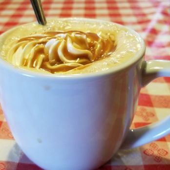Huckleberry's - Caramel Macchiato...yummy! - Breakfast & Brunch Near Me - Modesto, California Huckleberry's - Caramel Macchiato...yummy! - Breakfast & Brunch Near Me - Modesto, California