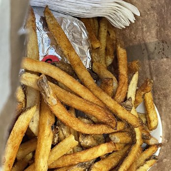 Five Guys - french fries in a paper bag - Burgers Near Me - Brookfield, Connecticut