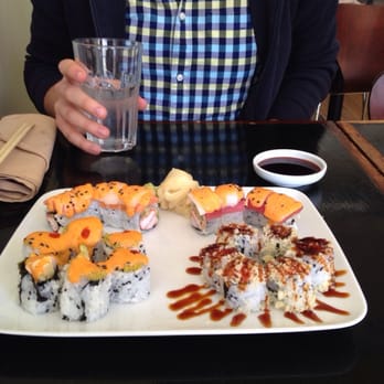 Thainamite Brady - Rainbow, spicy scallop, and Brady - Sushi Bars Near Me - Milwaukee, Wisconsin