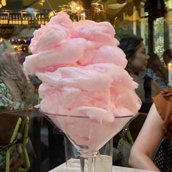 Coppa Osteria - Huge candy floss with sparkling stick to celebrate any occasion! - Italian Near Me - Houston, Texas Coppa Osteria - Huge candy floss with sparkling stick to celebrate any occasion! - Italian Near Me - Houston, Texas