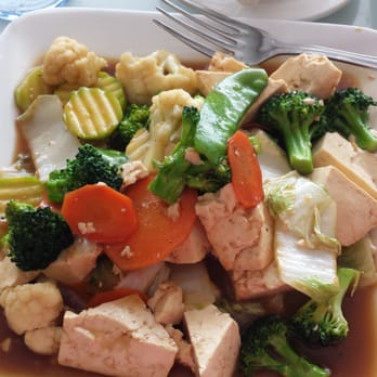 Loving Hut - Love of Family (water sautéed instead of oil per my request :-)  yum, yum!) - Vegan Near Me - Phoenix, Arizona