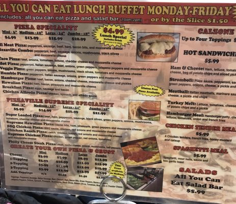 Menu photo 3 Pizzaville Avon, IN