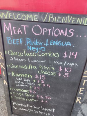 Menu photo 3 Birria Master Pasadena, CA