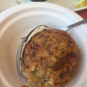 Anthony's Seafood - Stuffies with chorizo! - Seafood Near Me - Middletown, Rhode Island