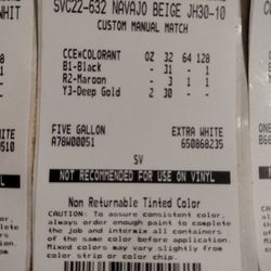 Sherwin-Williams Paint Store - Navajo Beige exterior tinted color