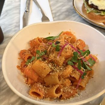 Hole In The Wall - Spicy Shrimp Vodka Rigatoni pasta - Australian Near Me - New York, New York Hole In The Wall - Spicy Shrimp Vodka Rigatoni pasta - Australian Near Me - New York, New York