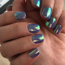 Vip Spa & Nails - Gel manicure with chrome